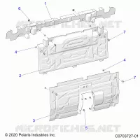 CARROCERÍA POSTERIOR CLOSEOFF, CENTER PANELS