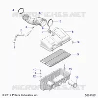 ENGINE, TOMA DE AIRE