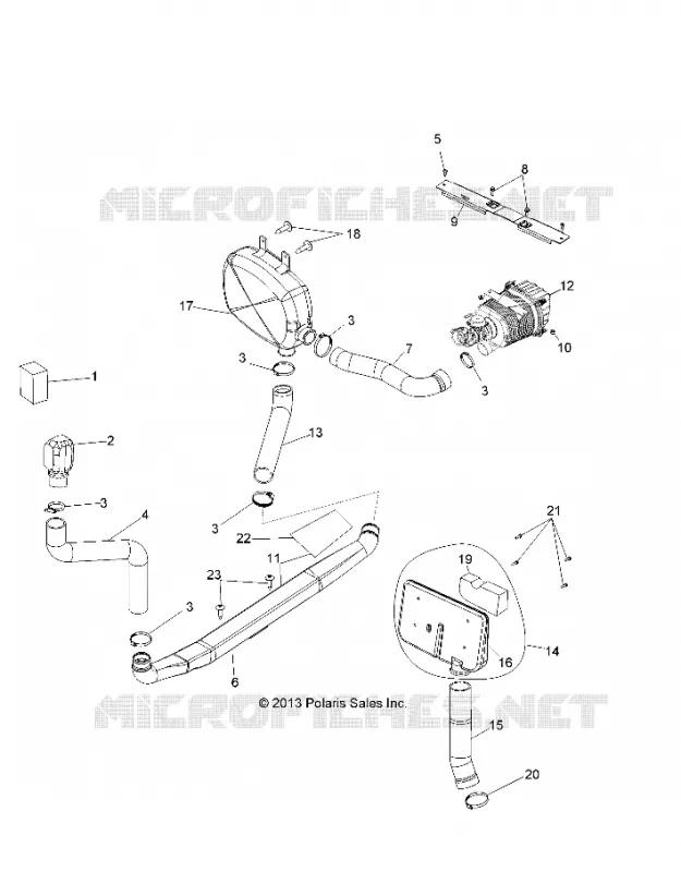 MOTOR, TOMA DE AIRE