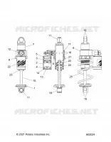 SUSPENSION, CHOQUE FRONTAL TRACK, VELOCITY 7045536
