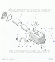 ENGINE, TOMA DE AIRE