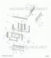ELECTRICA, BATTERY, MOUNTING, PT R24E3GC4FD/SC4CD/SC4FD (C730384)