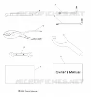 REFERENCES, KIT DE HERRAMIENTA and EL MANUAL DEL PROPIETARIOS