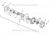 accionado de embrague ASSEMBLY Storm/0932770 and Storm SKS/0932570 (4923032303024A)