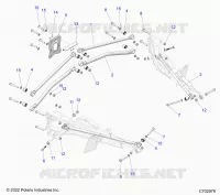 SUSPENSION TRASERA TRAILING ARMS MOUNTING