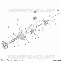 TREN, PRIMARY CLUTCH