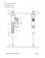 SUSPENSION, SHOCK TRASERO TRACK (7045864)