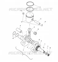 CIGUEÑAL AND PISTON ASSEMBLY (4914781478032A)