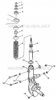 PUNTAL XPRESS 300 W97CA28C and  XPRESS 400L W97CA38C (4939603960B007)