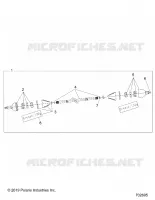 DRIVE TRAIN, HALF EJE TRASERO