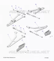 SUSPENSIÃ“N DELANTERA CONTROL ARMS