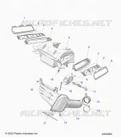 ENGINE, TOMA DE AIRE SYSTEM
