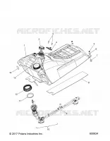 SISTEMA DE COMBUSTIBLE, FUEL TANK ASM.