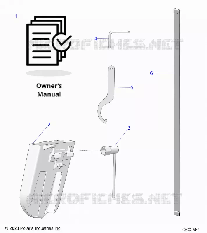 REFERENCES, EL MANUAL DEL PROPIETARIO, BELT HOLDER, TOOLS