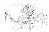 tapa del embrague ASSEMBLY 350 4X4 / W928139 (4922832283024A)