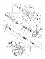 TRASERO conjunto de accionamiento RUEDA 250 2X4