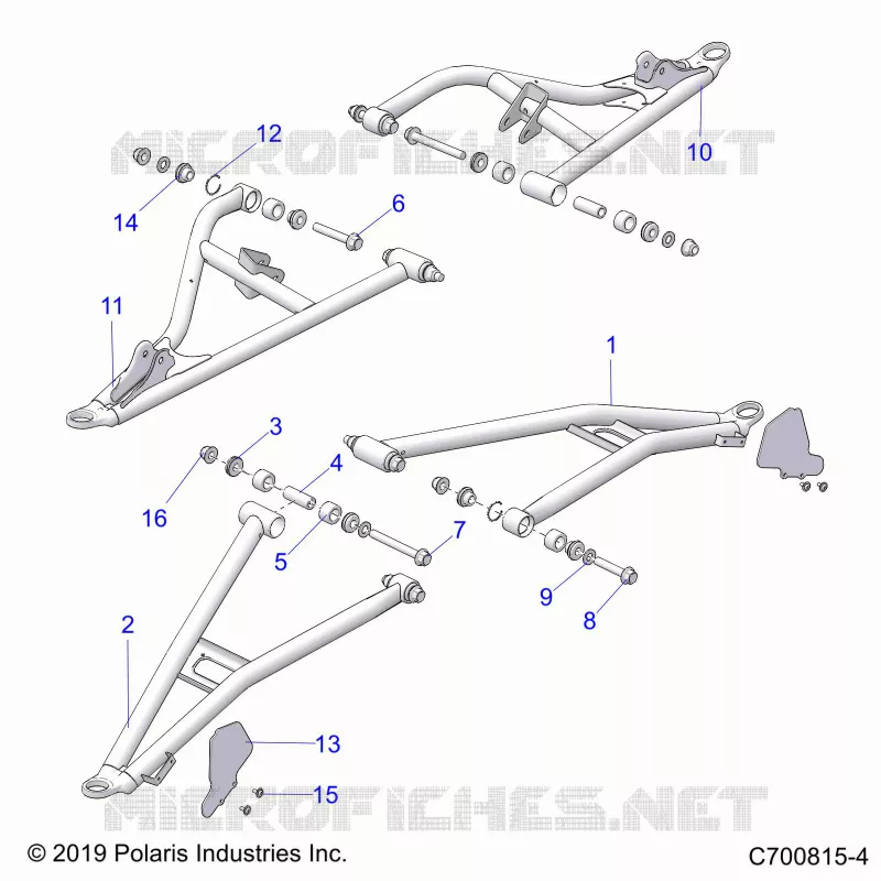 SUSPENSIÃ“N DELANTERA CONTROL ARMS