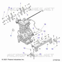 ENGINE, ENGINE AND TRANSMISIÃ“N MOUNTING
