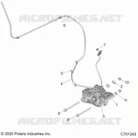 TREN, FRONT GEARCASE MOUNTING