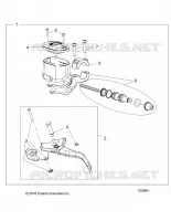 FRENO FRONTAL BRAKE LEVER AND MASTER CYLINDER