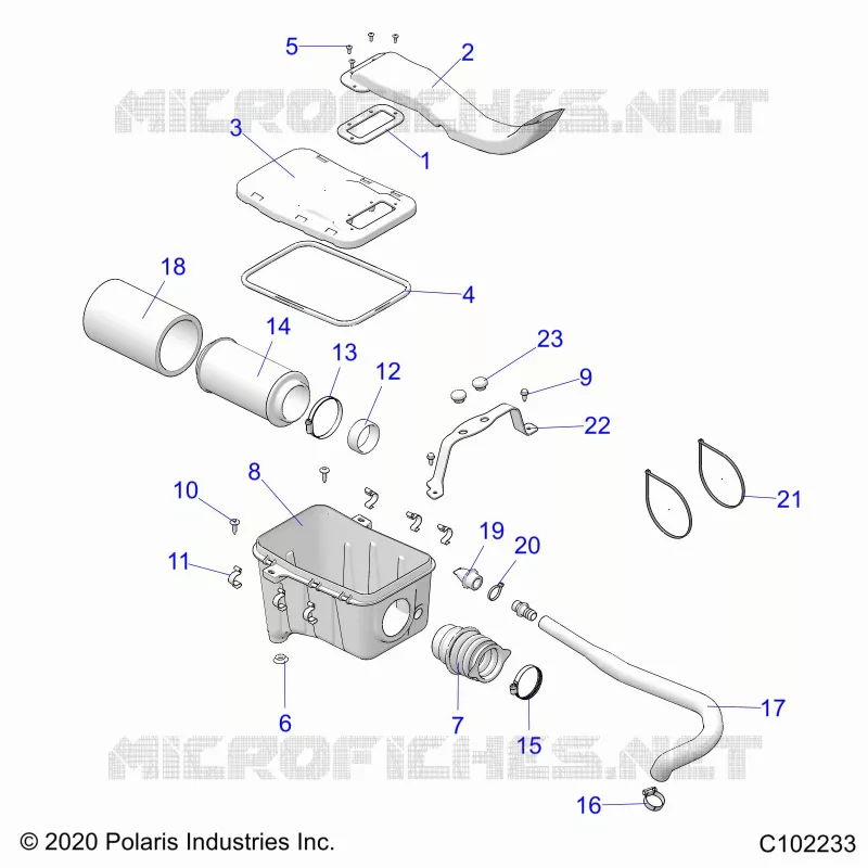 ENGINE, TOMA DE AIRE SYSTEM