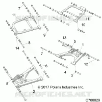 SUSPENSION TRASERA CONTROL ARMS