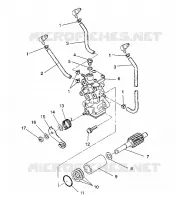 Bomba de aceite XLT/0930767,XLT SP/0930667    XLT SKS/0930567 (4923012301038A)