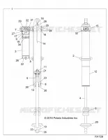 SUSPENSION, SHOCK TRASERO INTERNALS