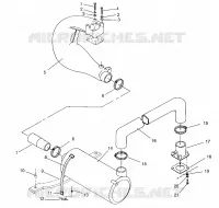 SISTEMA DE ESCAPE SLT 750 B954170 (4930563056B005)