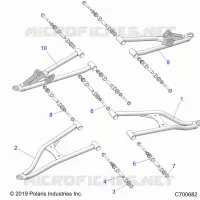 SUSPENSIÃ“N DELANTERA CONTROL ARMS