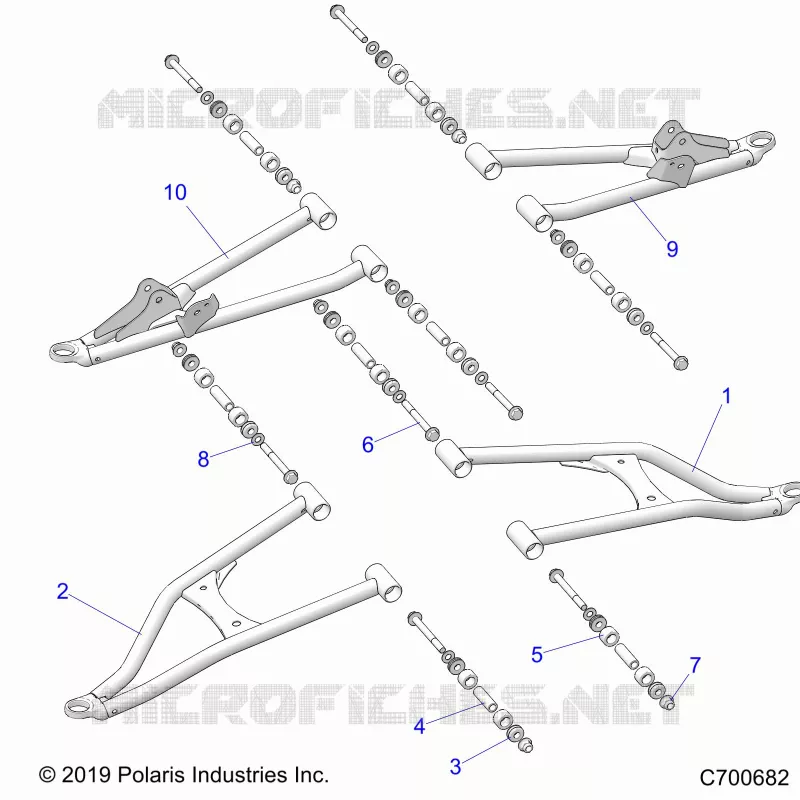 SUSPENSIÃ“N DELANTERA CONTROL ARMS