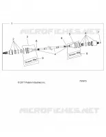 TREN, REAR HALF SHAFT