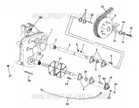 PISTA Y DEL EJE DE TRANSMISION SuperTrak Updated 2/90 (4917131713021A)