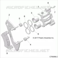 FRENO FRONTAL CALIPER
