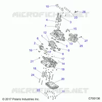 ENGINE, CRANKCASE AND CIGUEÑAL