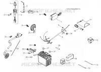 INTERRUPTORES, HARNESS AND PARTS