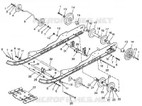 SUSPENSIÓN ULTRA TOURING 0975378 AND EUROPEAN ULTRA TOURING E975378 (4938133813C002)