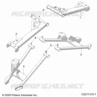 SUSPENSION TRASERA CONTROL ARMS