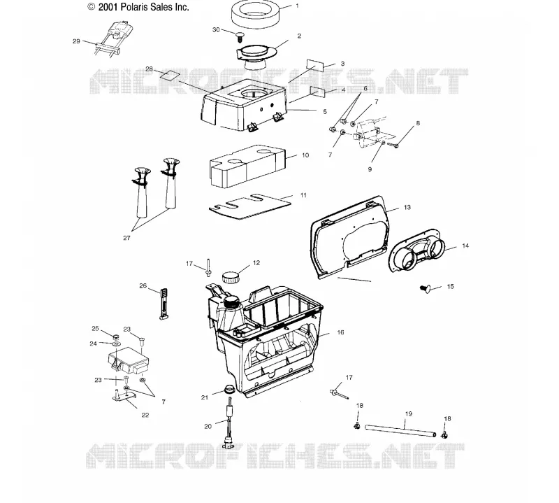 CAJA FILTRO DE AIRE