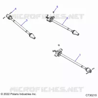 TREN, FRONT, MID, REAR PROP SHAFT