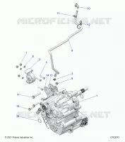 TREN, MAIN GEARCASE MOUNTING