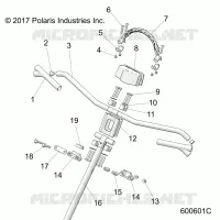 STEERING, SOPORTE DE MANILLAR