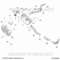 TREN, CLUTCH COVER AND DUCTING