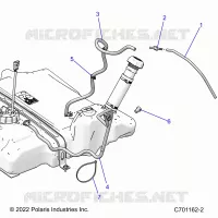 SISTEMA DE COMBUSTIBLE, FUEL LINES, STD.