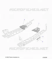 CHASIS, PASSENGER FOOTRESTS