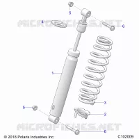 SUSPENSION, CHOQUE FRONTAL