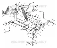 SUSPENSIÓN DELANTERA 600 XC 0981758 (4944194419B001)