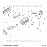 ENGINE, TOMA DE AIRE SYSTEM