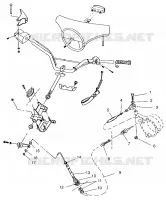 conjunto de dirección  SLX 780 B954287 (4933953395A014)