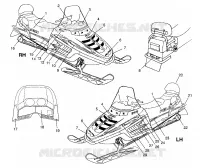 ETIQUETAS CLASSIC TOURING 0983365 and EUROPEAN CLASSIC TOURING E983365 (4942484248A014)